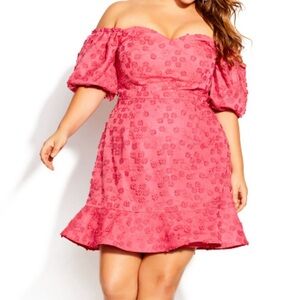 NEW City chic size M/18 dress Festival Detail Sugar